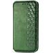 Чехол Deexe Rhombus Wallet для HMD Skyline - Green (365816G). Фото 4 из 9