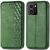 Чехол Deexe Rhombus Wallet для HMD Skyline - Green: фото 1 из 9