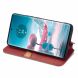 Чехол Deexe Rhombus Wallet для Motorola Edge 40 Neo - Red (340036R). Фото 3 из 6