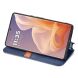 Чехол Deexe Rhombus Wallet для Motorola Moto G85 - Blue (357027L). Фото 3 из 10