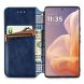 Чехол Deexe Rhombus Wallet для Motorola Moto G85 - Blue (357027L). Фото 2 из 10