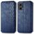 Чехол Deexe Rhombus Wallet для Motorola Moto G85 - Blue: фото 1 из 10