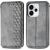Чехол Deexe Rhombus Wallet для OPPO Reno 15 F/FS - Grey: фото 1 из 10