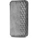 Чехол Deexe Rhombus Wallet для OPPO Reno 15 F/FS - Grey (405841H). Фото 5 из 10