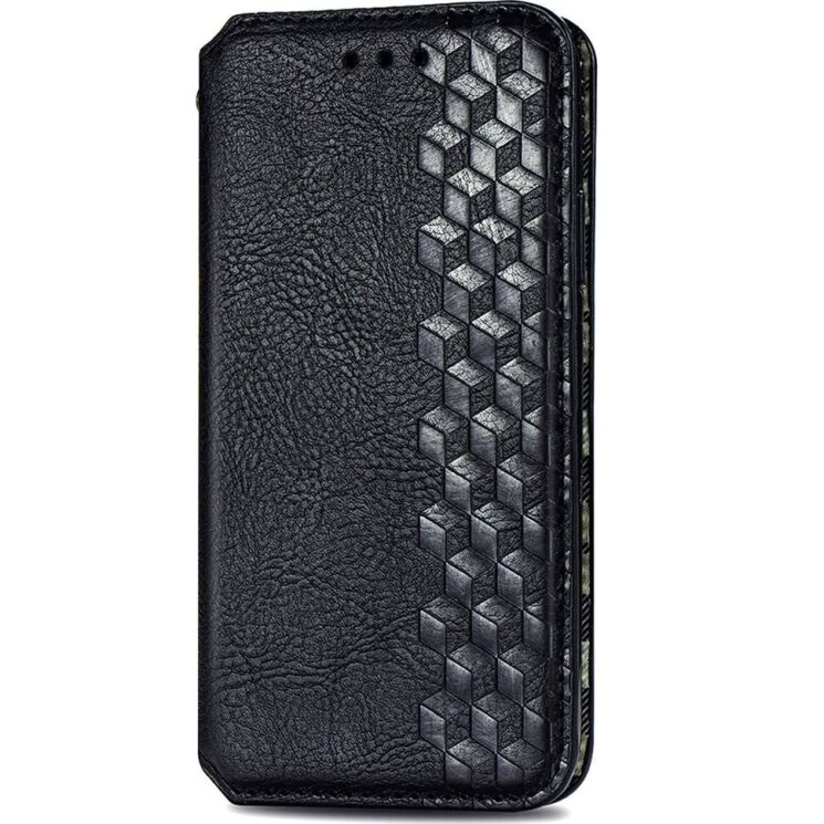 Чохол Deexe Rhombus Wallet для Samsung Galaxy A16 (A165) - Black: фото 4 з 7