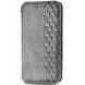 Чехол Deexe Rhombus Wallet для Samsung Galaxy S26 Plus - Grey (404368H). Фото 4 из 6