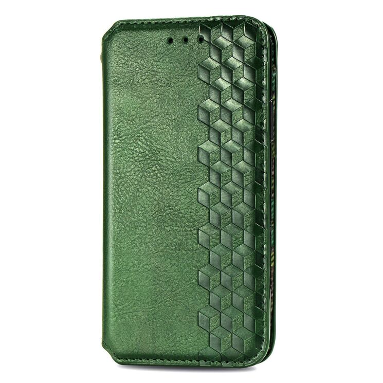 Чехол Deexe Rhombus Wallet для Xiaomi Redmi Note 15 (4G/5G) / Poco M8 5G - Green: фото 4 из 10