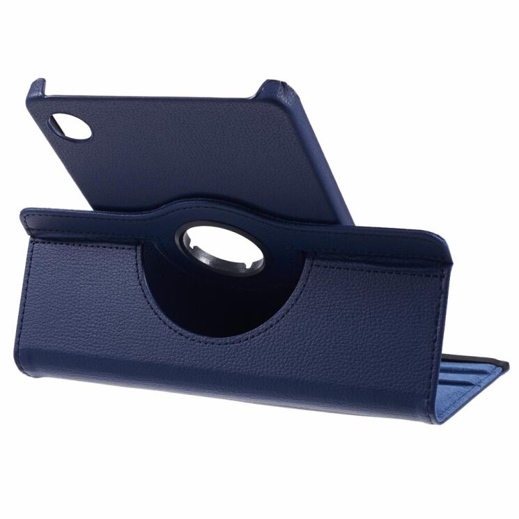 Чехол Deexe Rotation для Samsung Galaxy Tab A9 (X110/115) - Dark Blue: фото 5 из 11