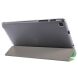 Чехол Deexe Silk Texture для Samsung Galaxy Tab A7 Lite (T220/T225) - Green (252113G). Фото 5 из 8
