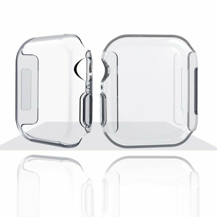 Чехол Deexe Soft Case для Apple Watch 44mm / SE 44mm - Transparent: фото 2 из 7