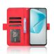 Чехол Deexe Wallet Stand для Infinix Hot 50 Pro Plus - Red (376203R). Фото 3 из 7