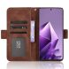 Чехол Deexe Wallet Stand для Infinix Note 50 Pro Plus - Brown (380609Z). Фото 7 из 15