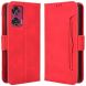 Чехол Deexe Wallet Stand для Motorola Edge 50 Fusion - Red (354242R). Фото 1 из 7