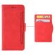 Чехол Deexe Wallet Stand для Motorola Moto G15 / G15 Power - Red (372607R). Фото 6 из 7