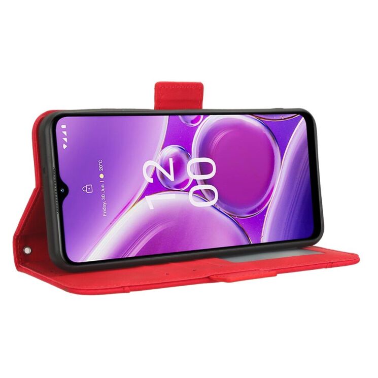 Чохол Deexe Wallet Stand для Nokia G42 - Red: фото 4 з 7