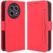 Чехол Deexe Wallet Stand для OnePlus 13R / Ace 5 / Ace 5 Pro - Red (373701R)