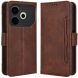 Чохол Deexe Wallet Stand для TECNO Pova 6 Neo - Brown (359610Z). Фото 1 з 7
