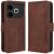 Чехол Deexe Wallet Stand для TECNO Pova 6 Neo - Brown: фото 1 из 7