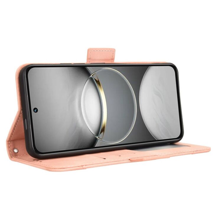 Чехол Deexe Wallet Stand для TECNO Spark 30 Pro - Pink: фото 3 из 8