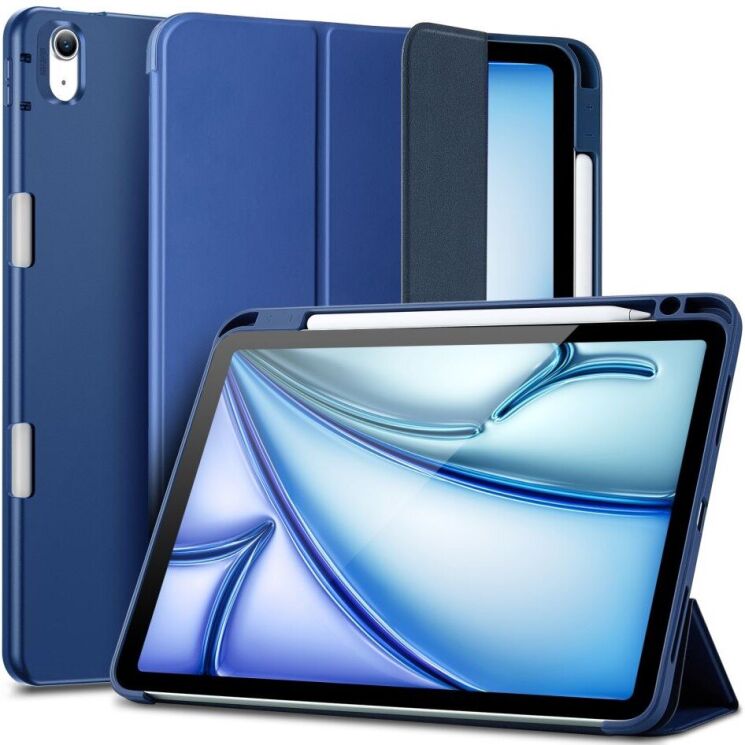 Чехол ESR Rebound Pensil для Apple iPad Air 4 / 5 10.9 (2020/2022) / Air 11 M3/M2 (2025/2024) 4894240182031 - Blue: фото 1 из 7