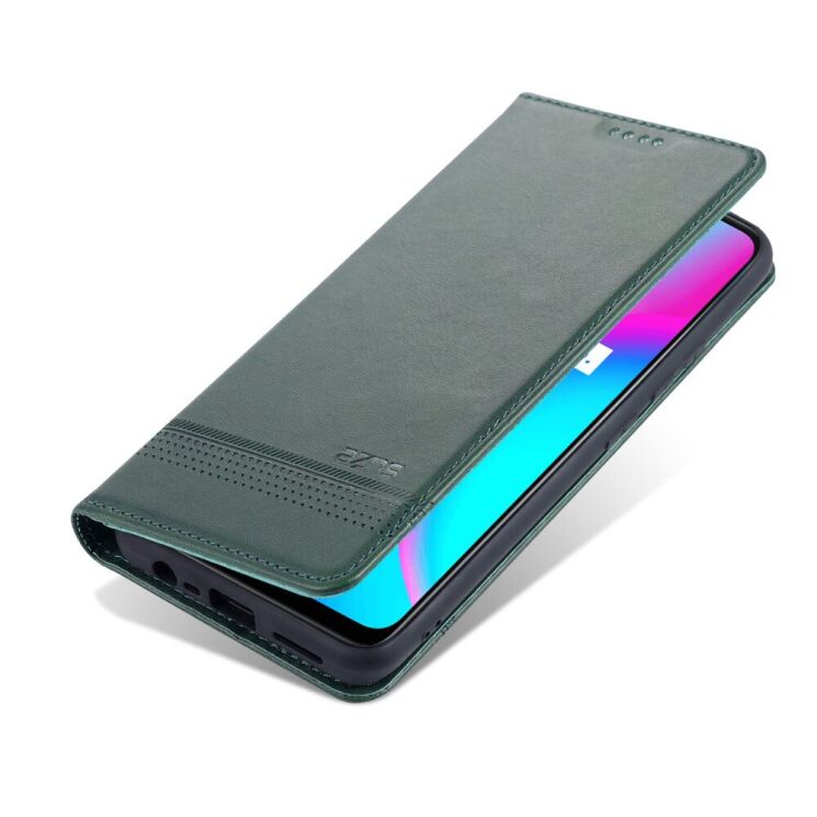Чехол-книжка AZNS Classic Series для Realme C15 - Green: фото 5 из 9