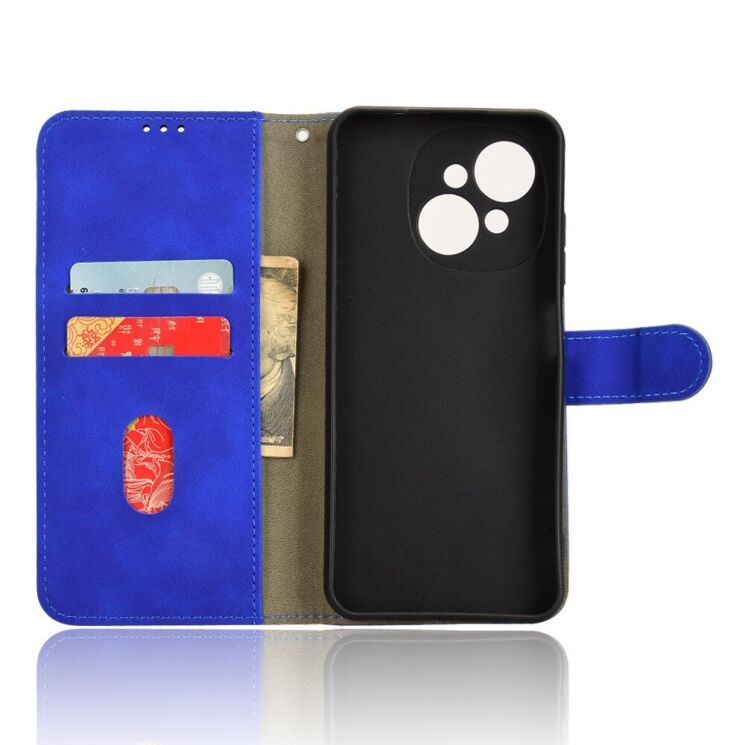 Чехол-книжка Deexe Classic Series для TECNO Spark Go 1 - Blue: фото 4 из 7