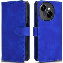Чехол-книжка Deexe Classic Series для TECNO Spark Go 1 - Blue: фото 1 из 7