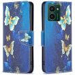 Чехол-книжка Deexe Color Wallet для HMD Pulse / Pulse Plus - Golden Butterflies (354412F)