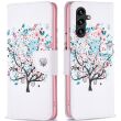 Чехол-книжка Deexe Color Wallet для Samsung Galaxy A35 (A356) - Flower Tree (348000H)