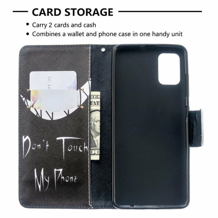 Чехол-книжка Deexe Color Wallet для Samsung Galaxy A51 (А515) - Do not Touch My Phone: фото 6 из 8