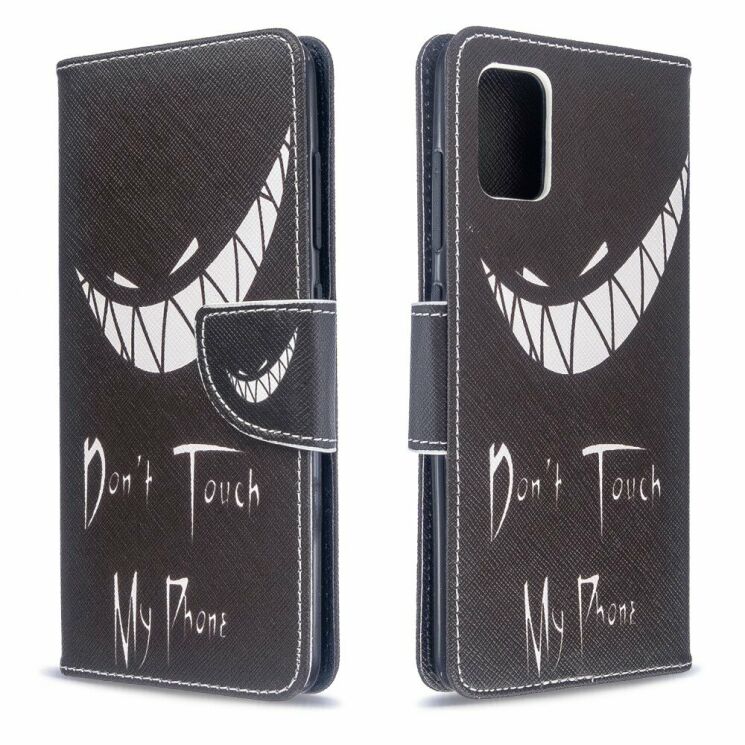 Чехол-книжка Deexe Color Wallet для Samsung Galaxy A51 (А515) - Do not Touch My Phone: фото 4 из 8
