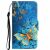 Чехол-книжка Deexe Color Wallet для Samsung Galaxy M11 (M115) - Butterflies: фото 1 из 5