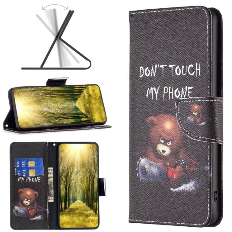 Чехол-книжка Deexe Color Wallet для Xiaomi 13T / 13T Pro - Bear: фото 2 из 8