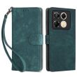 Чехол-книжка Deexe Delta Book для Infinix Note 40 Pro - Green (352008G)