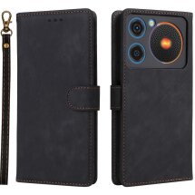 Чохол-книжка Deexe Delta Book для ZTE Nubia Music - Black: фото 1 з 7