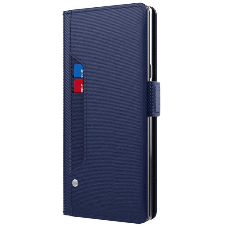 Чехол-книжка Deexe Eclipse Wallet для Realme Note 60 - Blue: фото 3 из 10