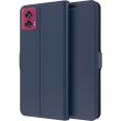 Чехол-книжка Deexe Faro Wallet для Motorola Edge 50 Fusion - Blue (354224L)