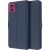 Чехол-книжка Deexe Faro Wallet для Motorola Edge 50 Fusion - Blue: фото 1 из 7