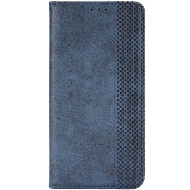 Чохол-книжка Deexe Retro Style для Google Pixel 11 Pro XL - Blue: фото 3 з 19