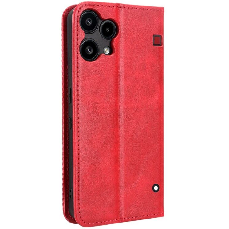 Чохол-книжка Deexe Retro Style для Nothing Phone (3a) Lite - Red (405402R) Чохол-книжка Deexe Retro Style для Nothing Phone (3a) Lite - Red: фото 8 з 21