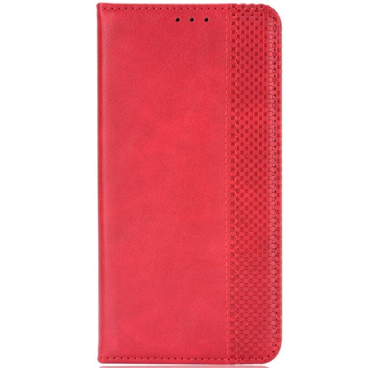 Чохол-книжка Deexe Retro Style для Nothing Phone (3a) Lite - Red (405402R) Чохол-книжка Deexe Retro Style для Nothing Phone (3a) Lite - Red: фото 4 з 21