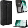 Чехол-книжка Deexe Retro Style для TECNO Camon Slim - Black (433002B)