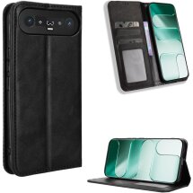 Чехол-книжка Deexe Retro Style для TECNO Camon Slim - Black: фото 1 из 17
