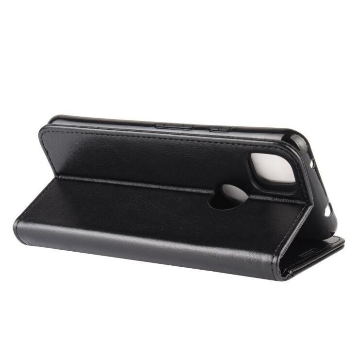 Класичний чохол-книжка Deexe Wallet Style для Google Pixel 4A - Black: фото 7 з 8