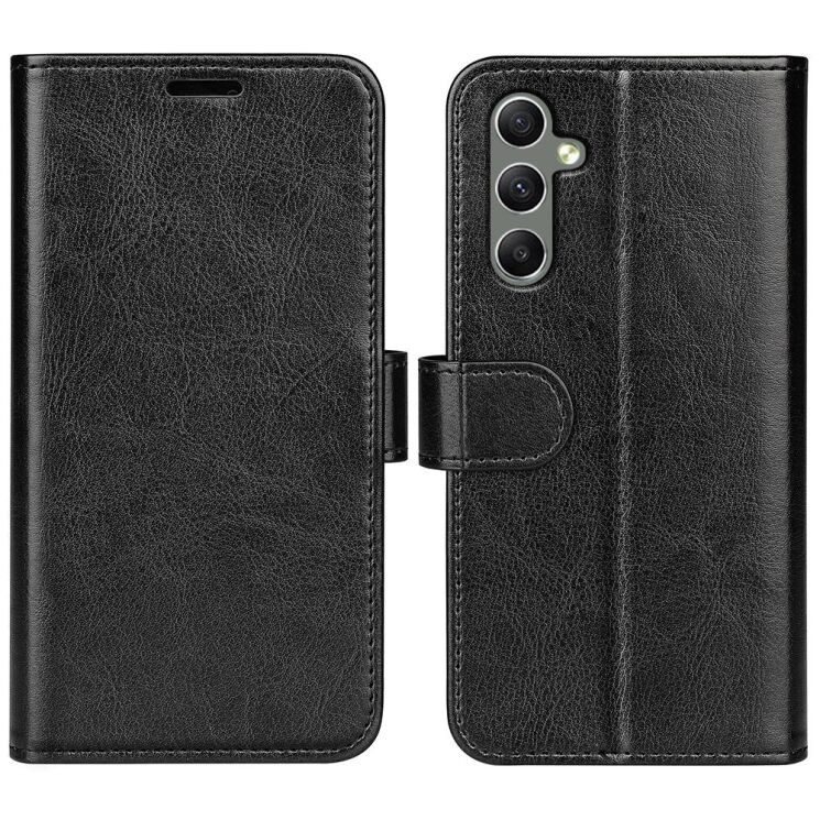 Чехол-книжка Deexe Wallet Style для Samsung Galaxy A24 - Black: фото 1 из 7