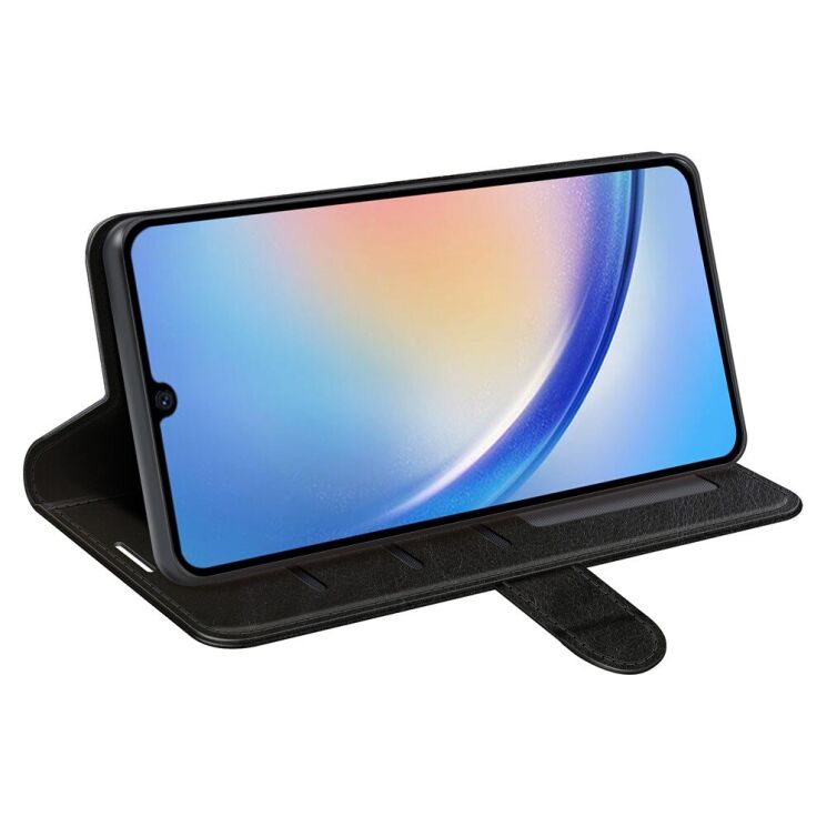 Чехол-книжка Deexe Wallet Style для Samsung Galaxy A24 - Black: фото 3 из 7