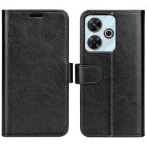 Чехол-книжка Deexe Wallet Style для Xiaomi Redmi 13 - Black: фото 1 из 7