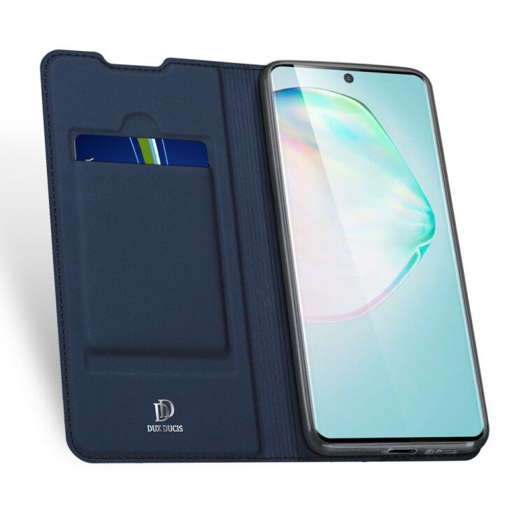 Чохол-книжка DUX DUCIS Skin Pro для Samsung Galaxy S10 Lite (G770) - Blue: фото 3 з 20