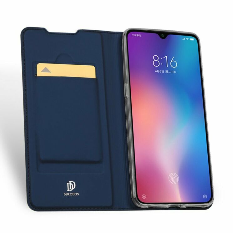 Чохол-книжка DUX DUCIS Skin Pro для Xiaomi Mi 9 - Dark Blue: фото 3 з 15