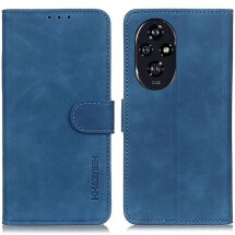 Чехол-книжка KHAZNEH Retro Wallet для Honor 200 - Blue: фото 1 из 9